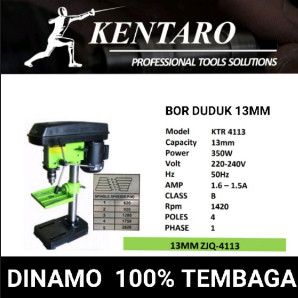 bor duduk 13mm KTR-4113 heavy duty 100% dinamo tembaga kentaro Japan quality