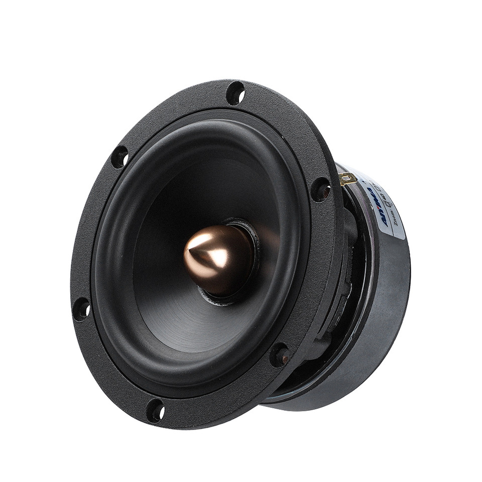 AIYIMA 1Pcs 4 Inch Midrange woofer Speaker 50W 4 Ohm 8 Ohm Bullet Audio Speaker 25 Core Ceramic Basi