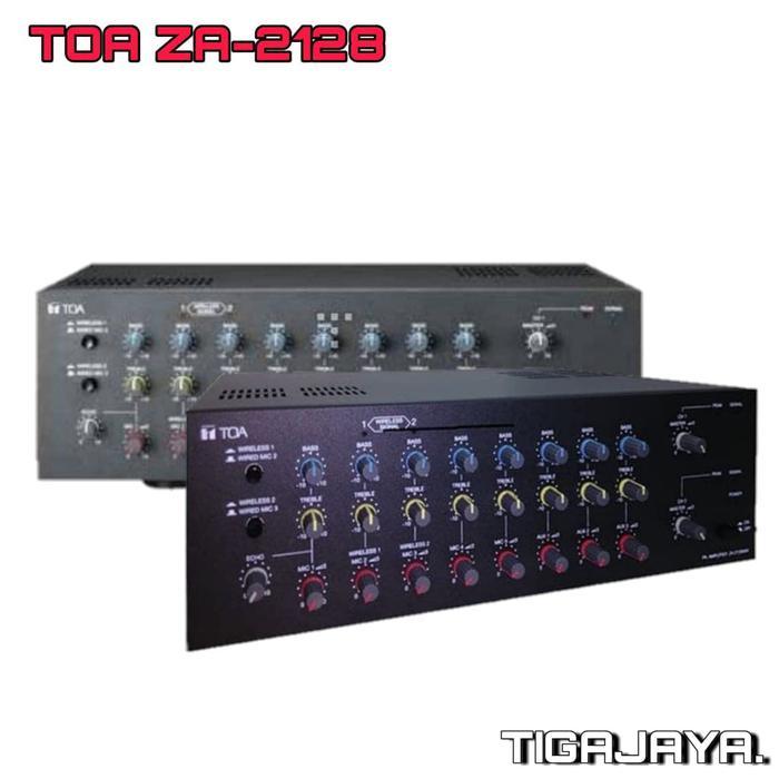 Ampli TOA / Mixer Power Amplifier TOA ZA 2128 M 2 X 120W, Stereo