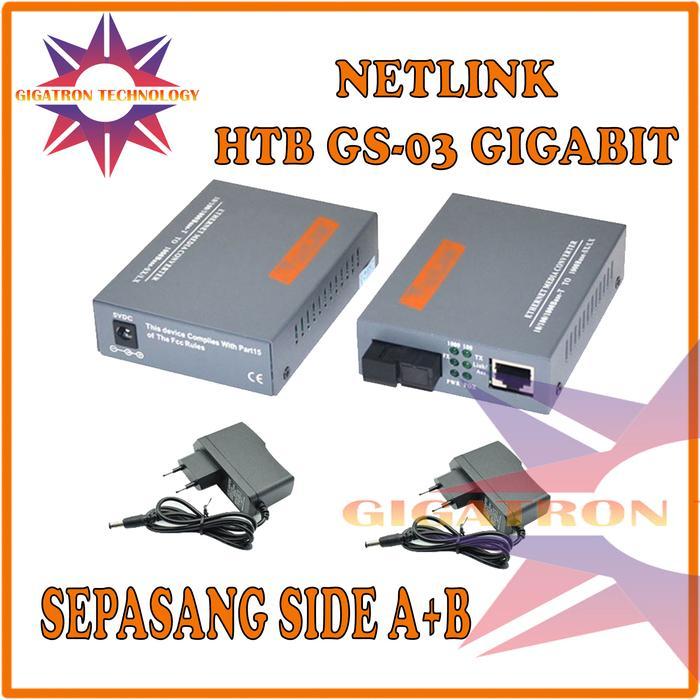 Netlink HTB-GS-03 Gigabit Media Converter RJ45 FO Netlink Gigabit - HTB-GS-03