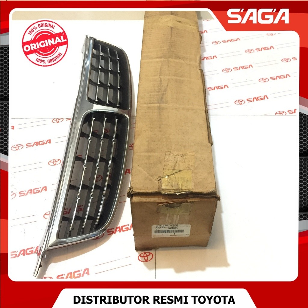 SAGA | Grill Radiator Depan All New Corolla AE112 Original 53111-02080