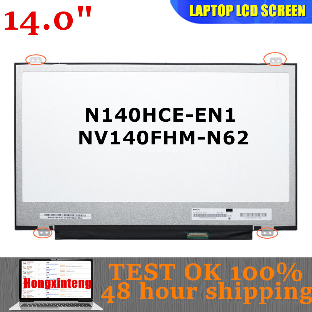 N140HCE-EN1  NV140FHM-N62 Original Innolux FOR Lenovo Laptop LCD LED FHD 1920*1080 IPS 30PIN Slim Ma