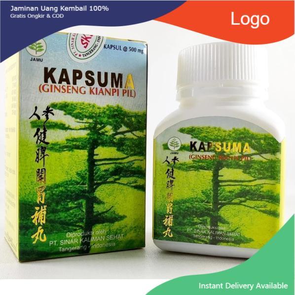 YANG ORI CUMA DISINI  aptsejahterasehat KAPSUMA KIANPI PIL BPOM HERBAL PENGGEMUK GINSENG NAFSU MAKAN