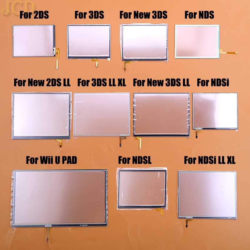 JCD Replacement Panel splay gitizer Glass Touch Screen For NDS Lite NDSL NDSi For 2DS 3DS New 3DS XL