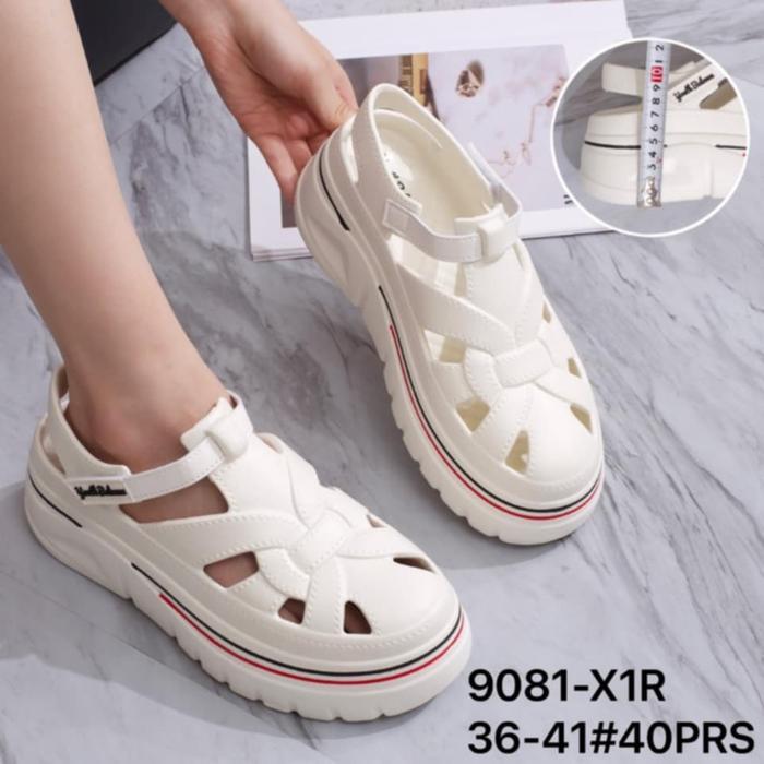 Sandal Wanita Ringan Anti Licin Youth Balance Eva Premium 9081-X1R (36-41) SEPATU WEDGES WANITA TERB