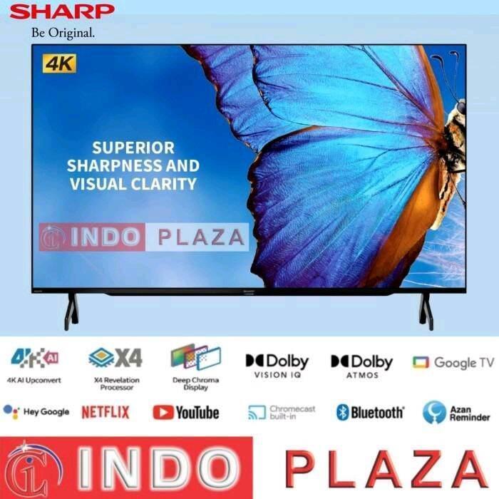 PROMO 12.12 SALE TV SHARP GOOGLE TV 4K UHD GAMING 42 / 50 / 55 / 65 / 75 Inch FK1X Series - 4T-C65FK