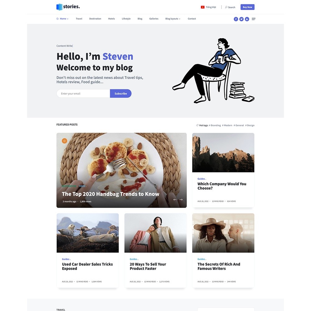 Source Code Website Blog Berita Online Plus CMS PHP Laravel Full