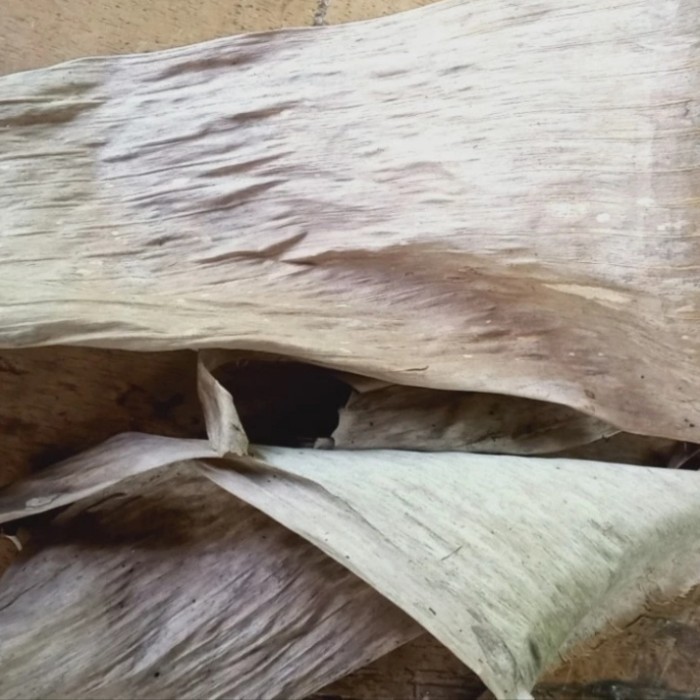 daun  pisang kering