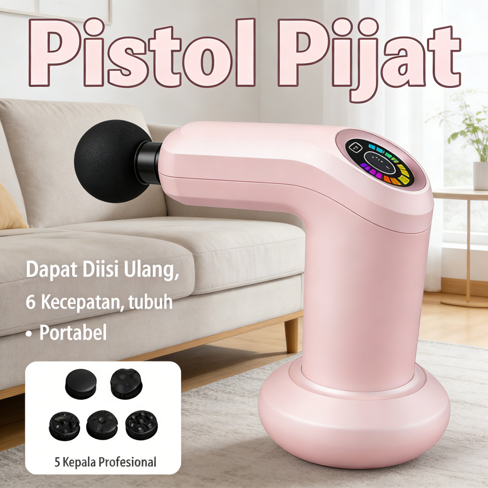 Bergetar Pistol Pijat Pistol Alat Listrik Listrik Dapat Bergetar Ulang Pistol Muscle Pijat