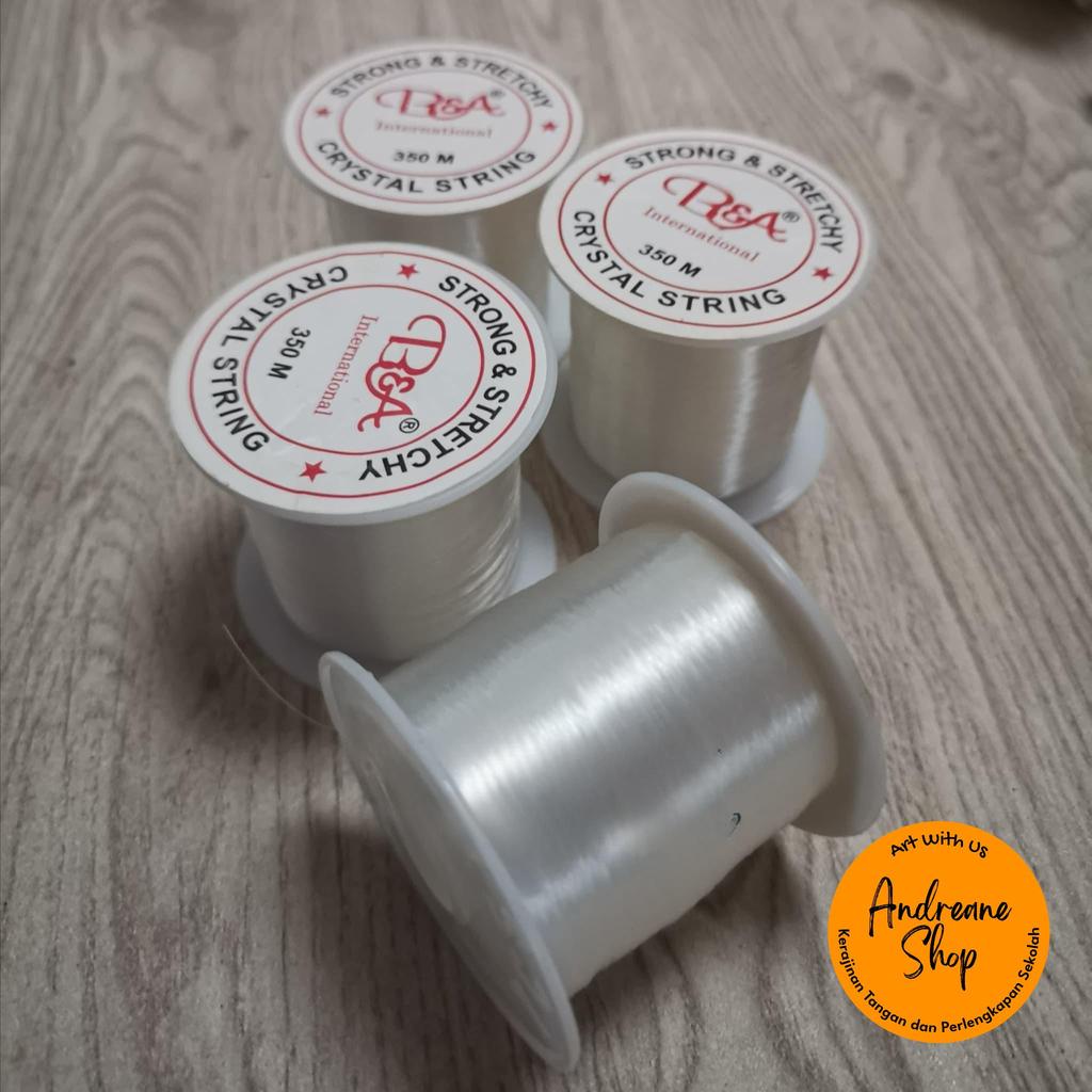 Benang Nilon Transparan 0,2 mm – Benang Payet Serbaguna Berkualitas Tinggi