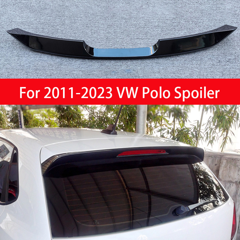 For VW Volkswagen POLO Spoiler 2011 to 2023 Polo Retrofitting GTI Appearance Spoiler Hot Design High
