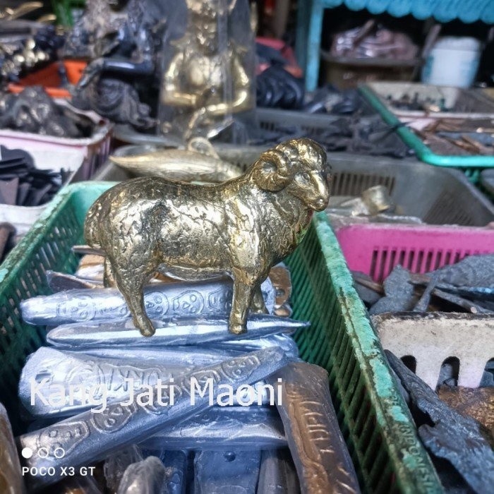 pusaka kambing kuningan Asli Paling Mewah DFG433