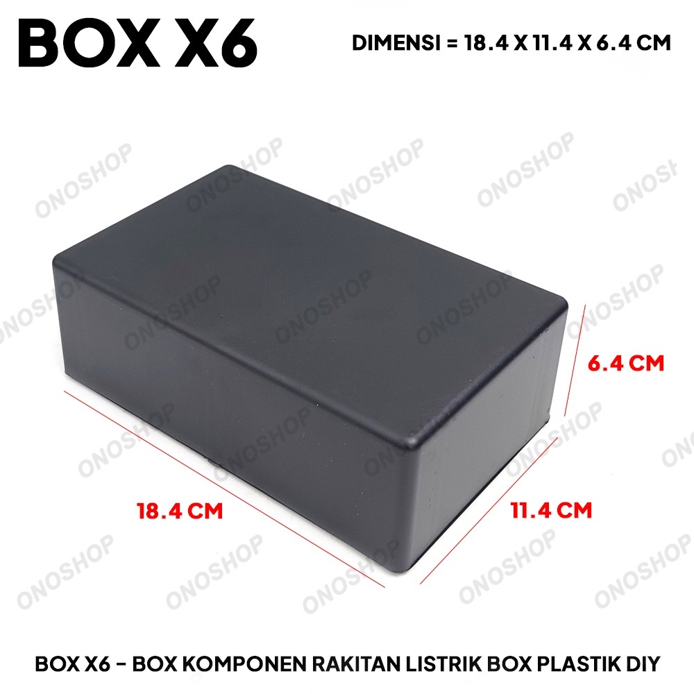 Box Multi X6 - Box Komponen Rakitan Listrik  DIY