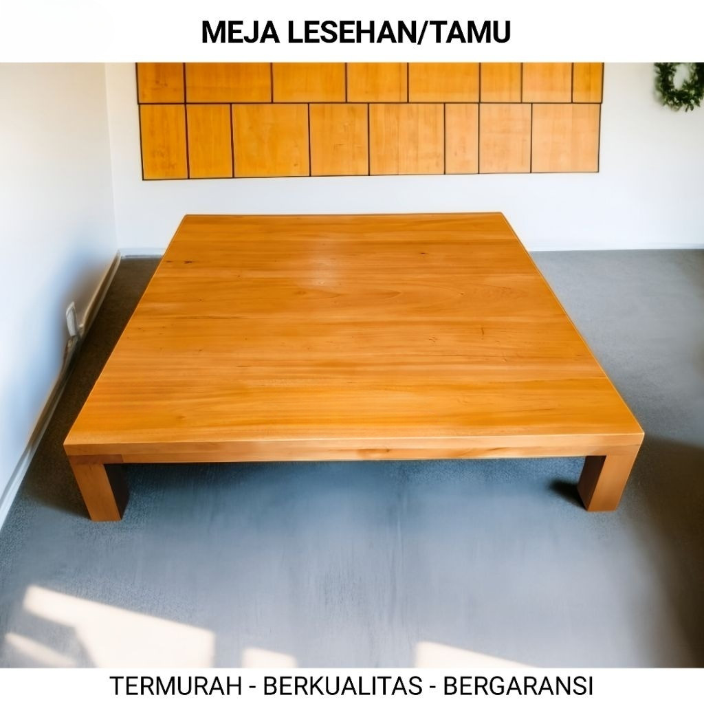 MEJA LESEHAN meja makan meja minimalis meja kayu
