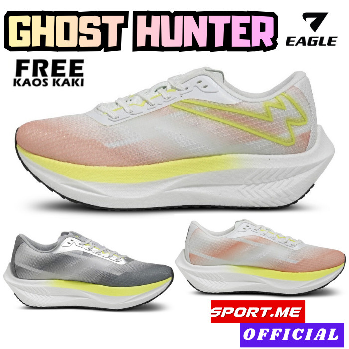 Eagle GHOST HUNTER Running Professional Shoes - Sepatu Running Pria Wanita Original Eagle