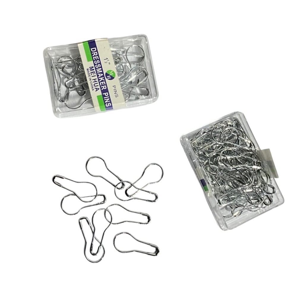 CLODY - Jarum Peniti Hijab Model Labu Bohlam Stainless Anti Karat Set Box Peniti Jilbab Kerudung Can