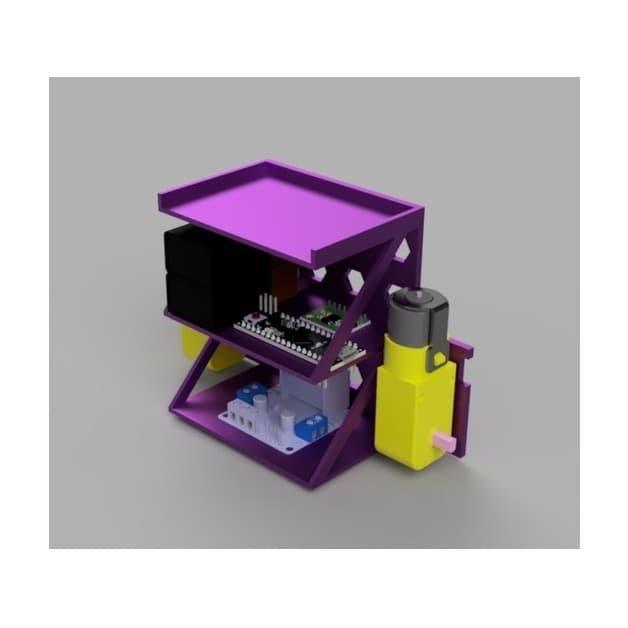 Customizable Self Balancing Arduino Robot (Body Only)