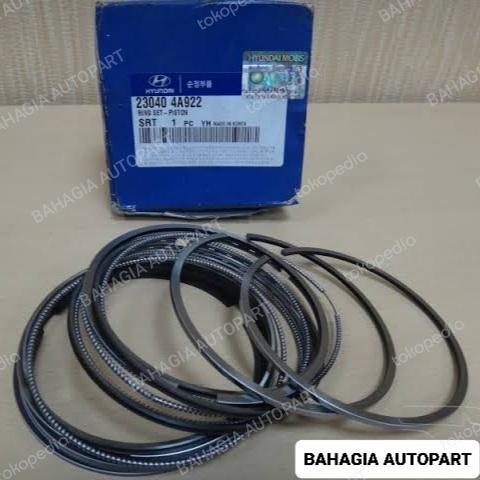 Ring Set Piston 0.50 Hyundai H1 Diesel A1 Genuine Part PASSS