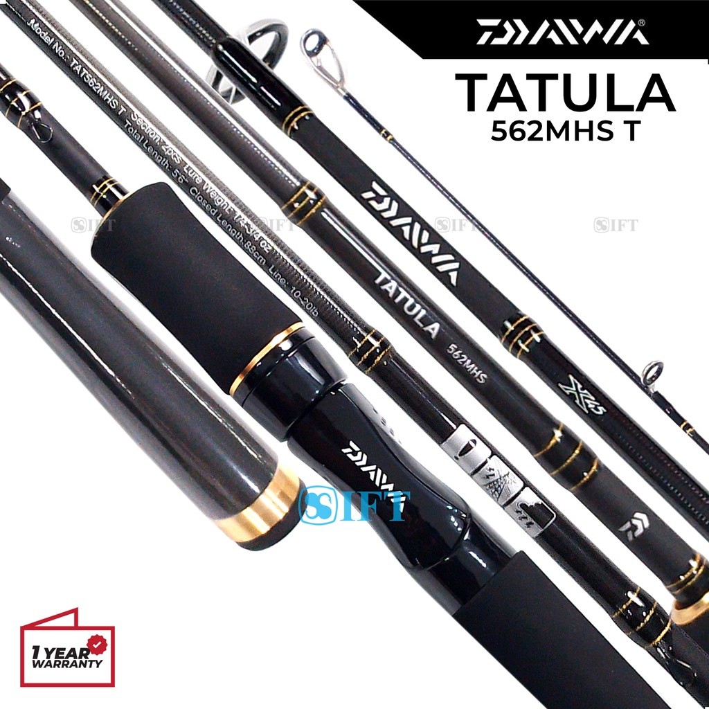 Joran Galatama DAIWA TATULA MHS-MHST | Fuji Alconite + X45 SVF blank | 165 180  IFT Pancing