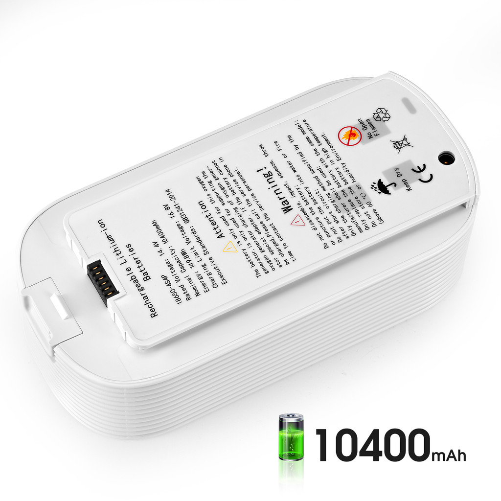 NT02 oxygen concentrator battery 10400mAh