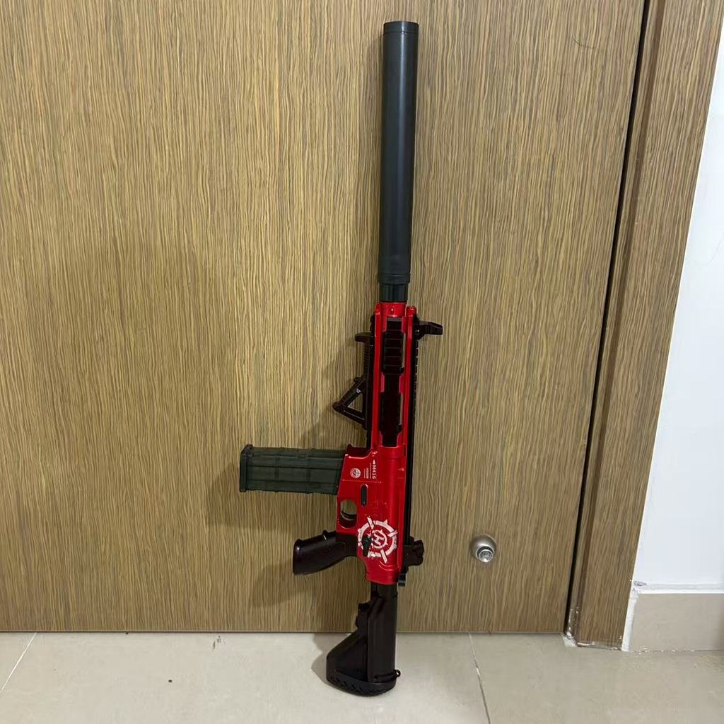 MGP Electric Toy M416 Toy Gun Soft Bullet Shell Ejecting Manual Double Clips Adult Boy Gifts Game To