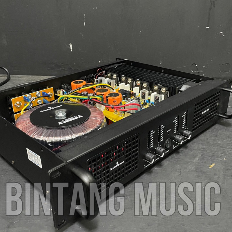 power soundqueen sq6004 pro original 4 channel power 4 channel murah