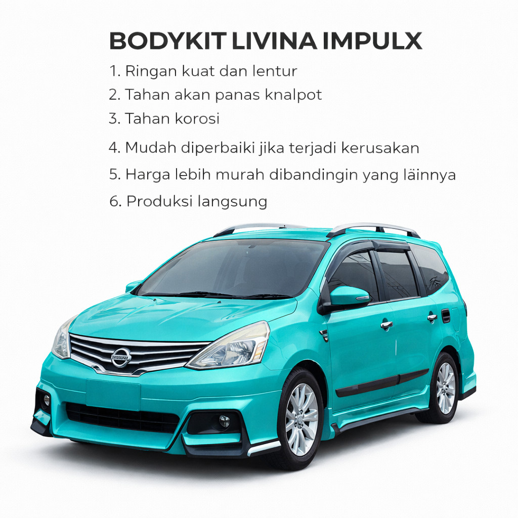 bodikit BODYKIT NISSAN GRAND LIVINA IMPUL  BODYKIT GRAND LIVINA 2013 2014 2015