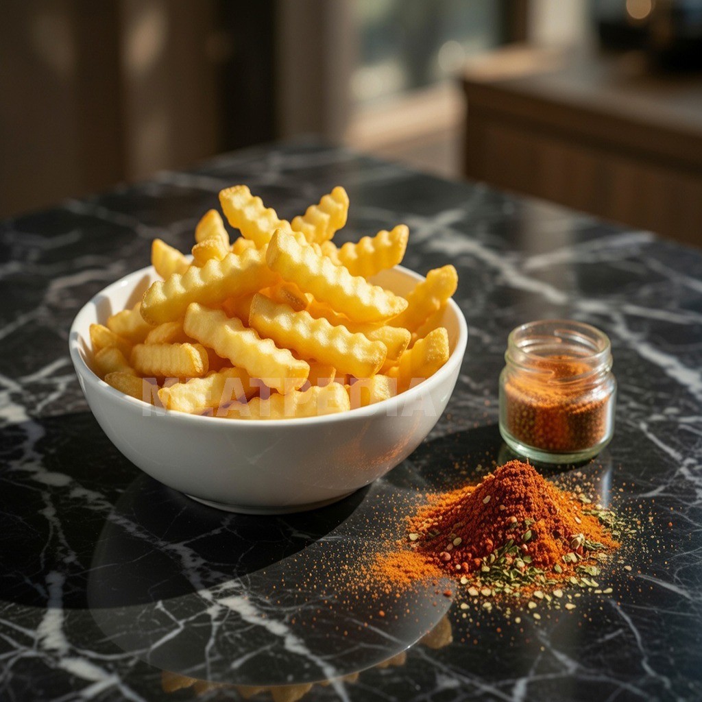 Kentang Goreng Crinkle / Crinkle French Fries Frozen 1kg