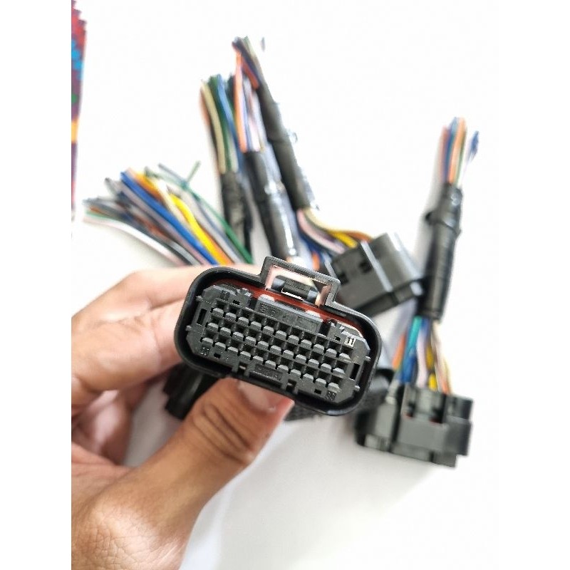 Kabel Soket Socket Ecu Cdi Yamaha Mio J Soul GT Xride Fino 115 pin 33 Original Ori Asli