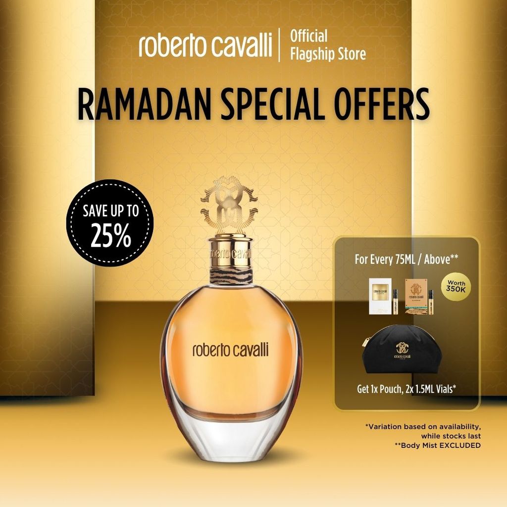 Roberto Cavalli Signature EDP 75ml - Parfum Wanita