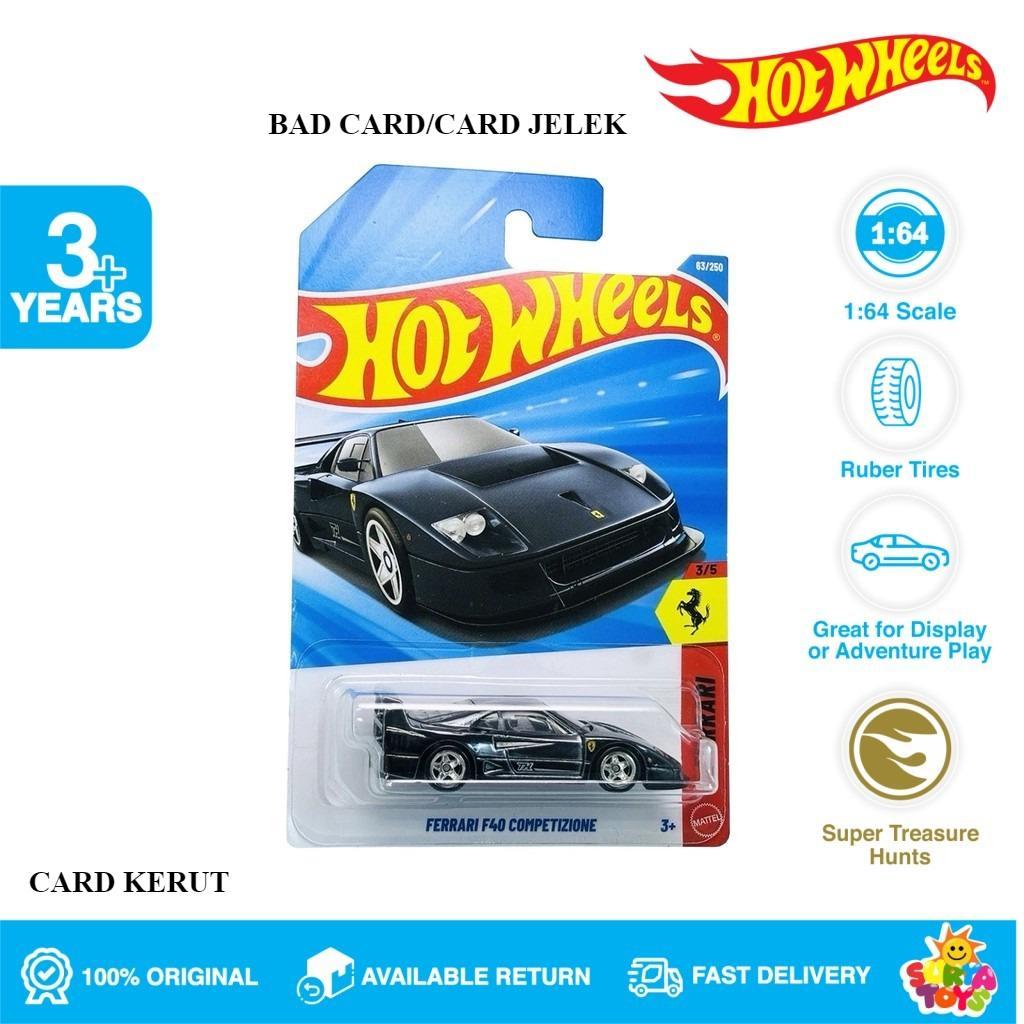 Hot Wheels Super Treasure Hunt Ferrari F40 Competizione THS Black