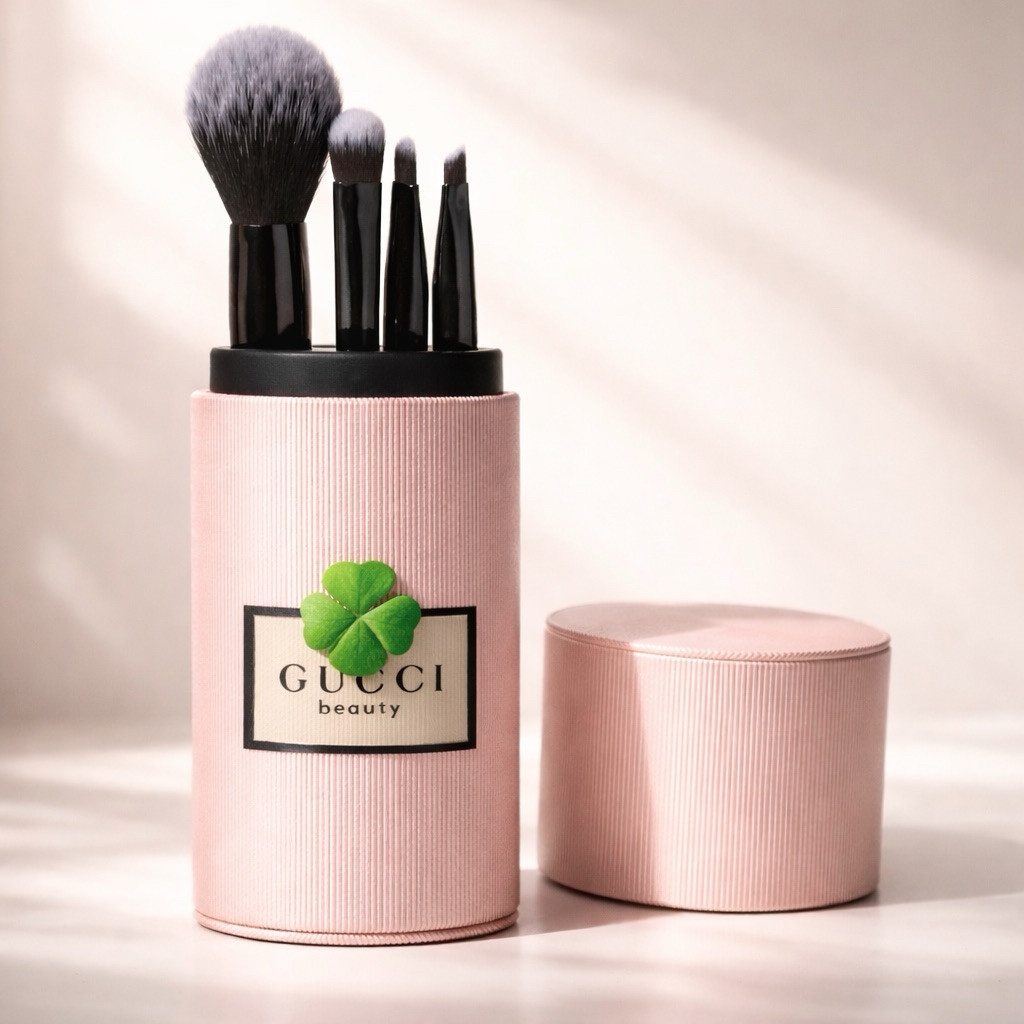 Gucci VIP Gift Makeup Brush Set With Holder Cosmetic Brush Travel Set