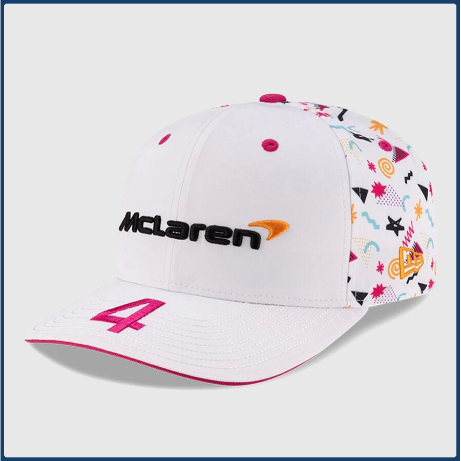 Topi Edisi Terbatas GP F1 Miami - Tim McLaren: Topi Balap McLaren, Topi Trendi dan Modis untuk Pengg