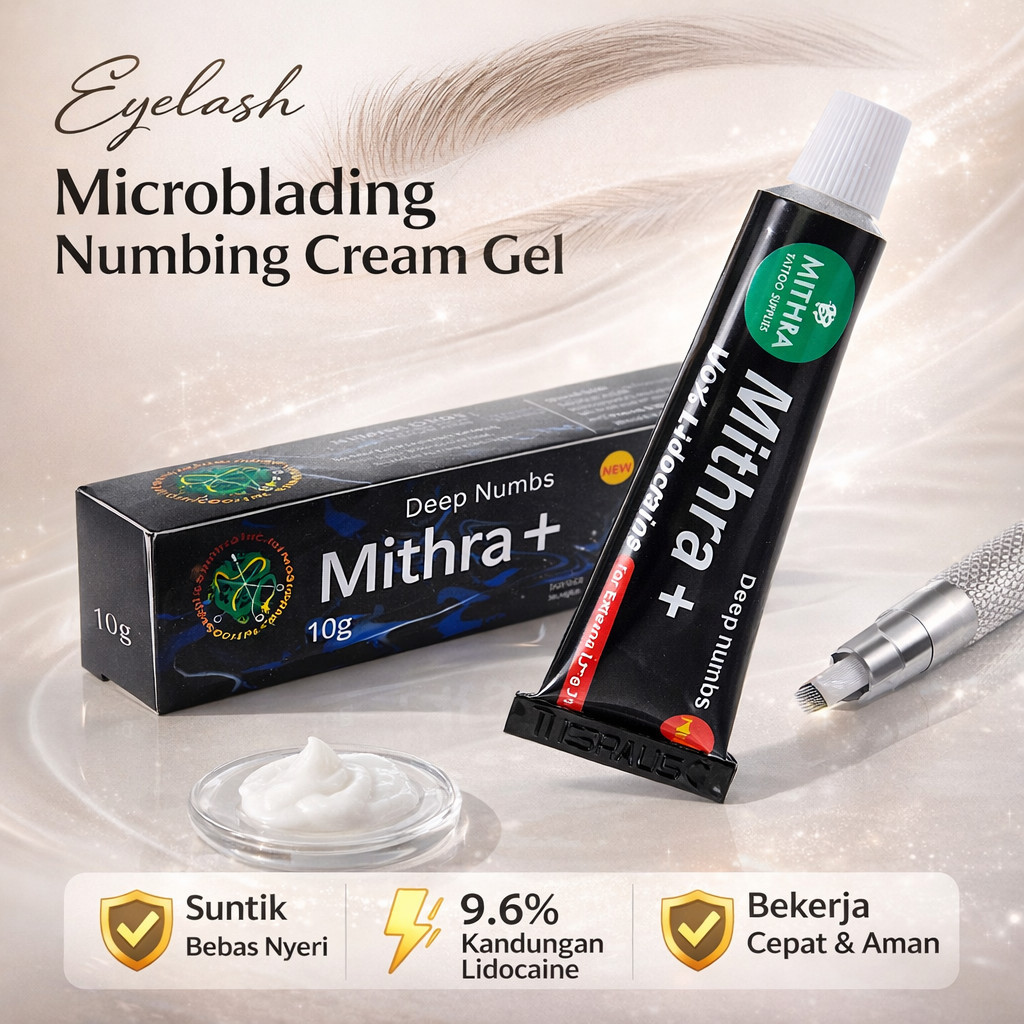 Mithra Beauty Cream untuk Sulam Alis Bibir & Tattoo