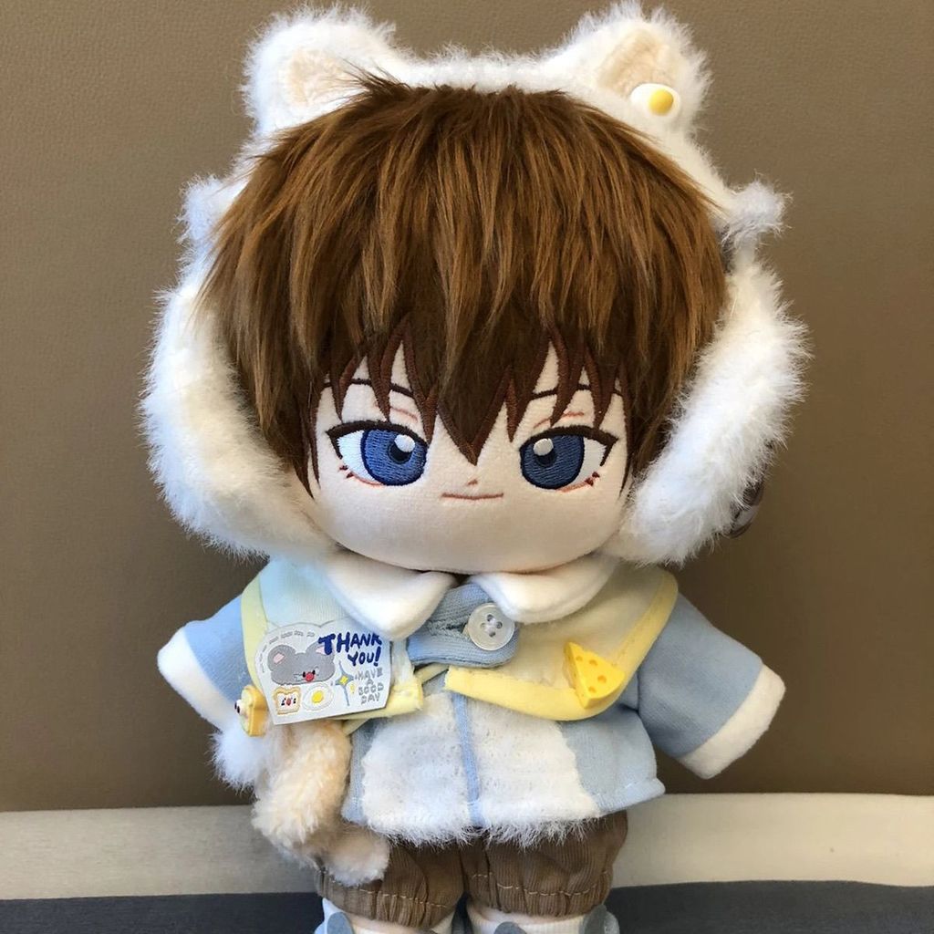 Stuffed 20CM Anime Prince of Tennis Fuji Syusuke Figure Plush Doll Toys Handsome Boy Adorable Plushi
