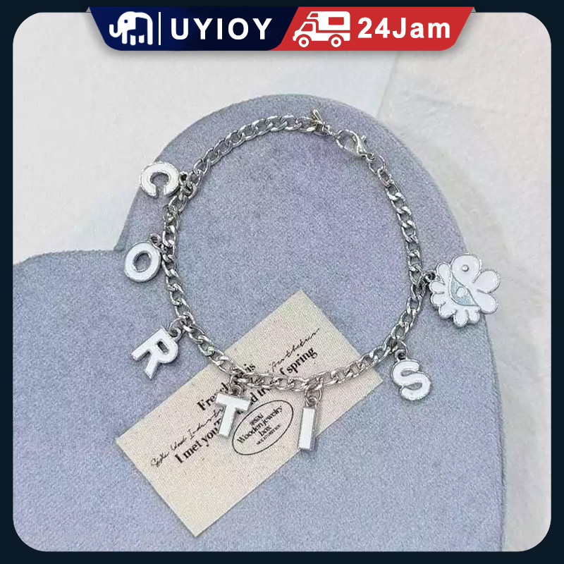 Gelang CORTIS Chain - Fanmade Aksesoris Kpopers Korea Stainless Steel Anti Karat - Cortis Bracelet