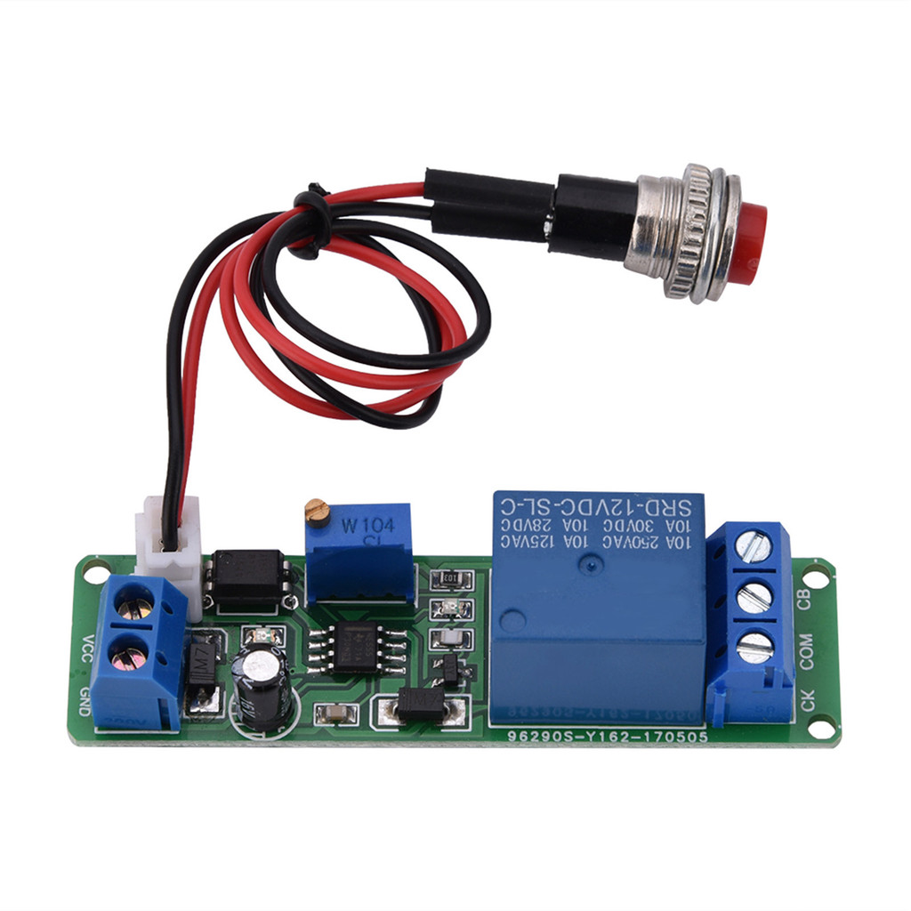 Modul Timer yang Dapat Diatur 12V Modul Penundaan Pemadaman yang Dapat Diatur Modul Relay Waktu Penu