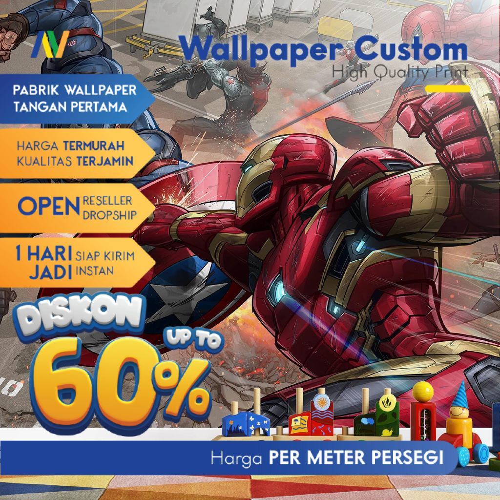 Wallpaper Dinding Custom | Wallpaper Dinding Kamar Anak | Wallpaper Dinding Motif Anak 13 | Wallpape