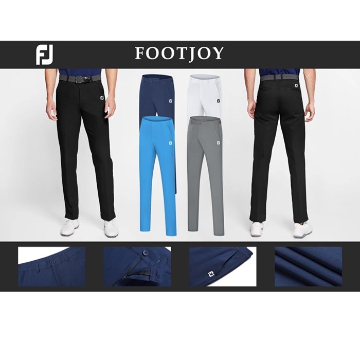 Celana panjang Golf Pria FJ Basic Golf Pants Polyester FJ