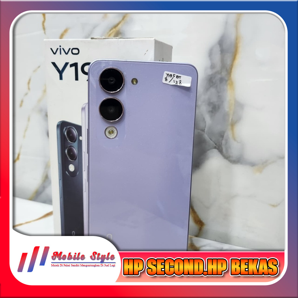 Vivo Y19s GT 5G Ram 6/128GB | Ram 8/128GB | Ram 8/256GB Second Mobile Style Store