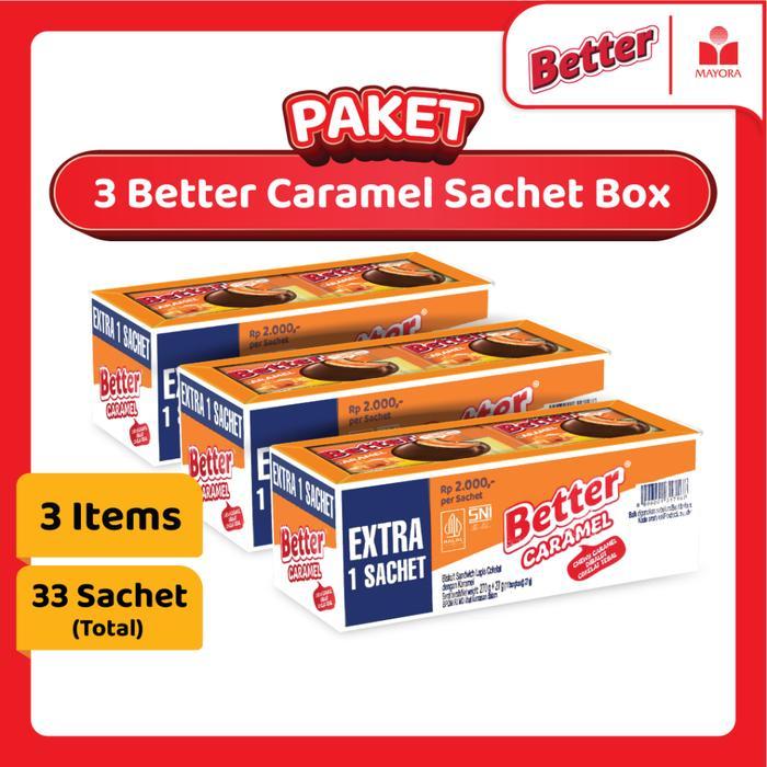 Paket 3 Box Biskuit Better Caramel