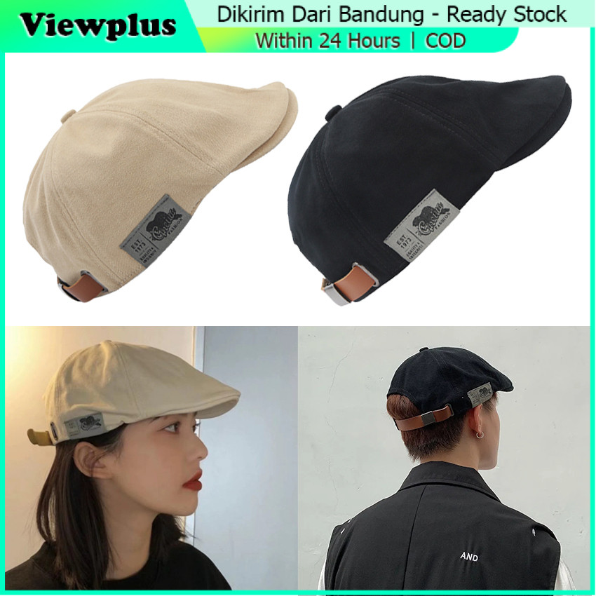 Topi Flat Cap Pet Pelukis Sutradara - Topi pet Fashion pria wanita