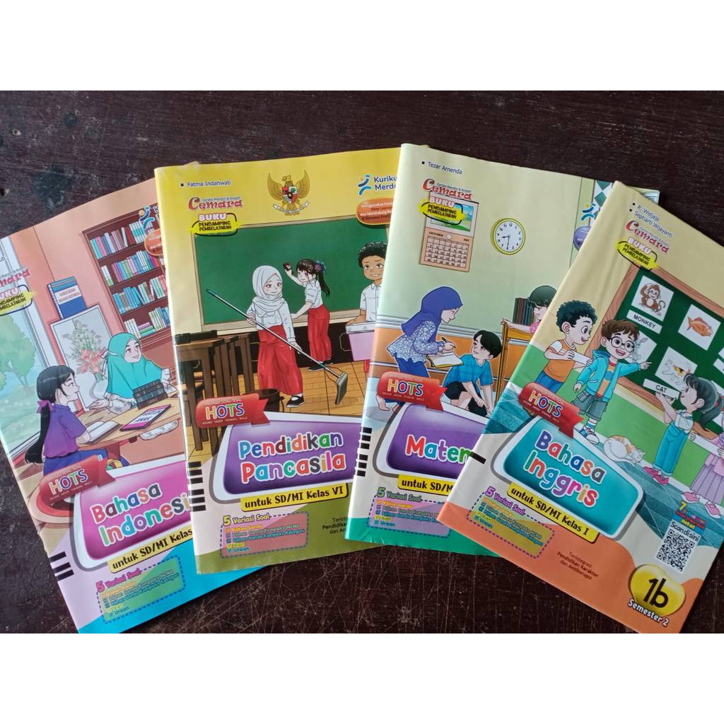 Buku LKS Cemara Putra Nugraha SD MI Kelas 1 Merdeka Semester 2 Genap 2025 2026