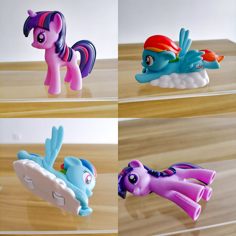 Hasbro My Little Pony Rainbow Dash Twilight Sparkle Doll Gifts Toy Model Anime Figures Collect Ornam