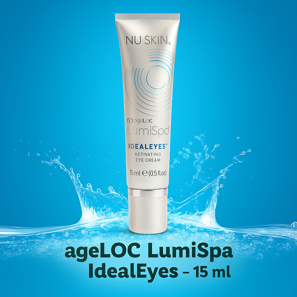 Nu Skin ageLOC LumiSpa IdealEyes 15ml - Eye Cream Anti Aging Anti Wrinkle Dark Circle OriGINALNu Ski