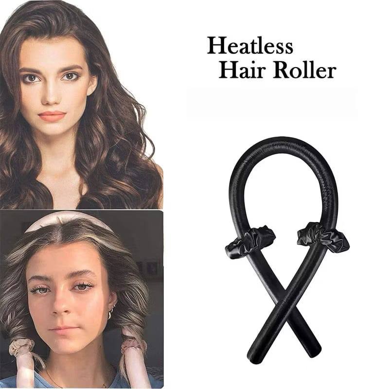 AB266 Alat Keriting Diy Alat Styling Heatless Rambut Tanpa Catokan Alat Rambut Curl Band Rolling Ram