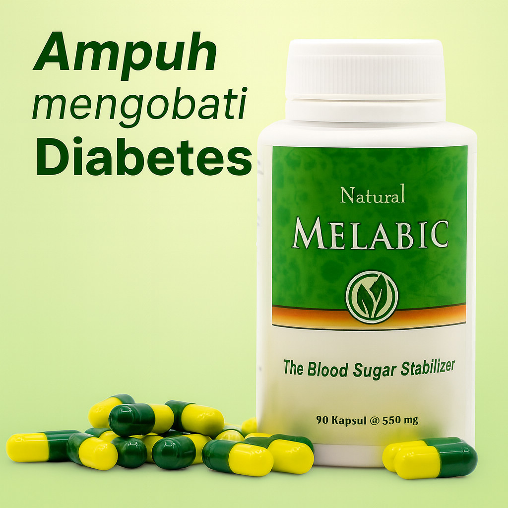 MELABIC OBAT UNTUK DIABETES  KENCING MANIS MENJAGA KADAR GULA DARAH ASLI ORIGINAL SANGAT AMPUH BPOM 