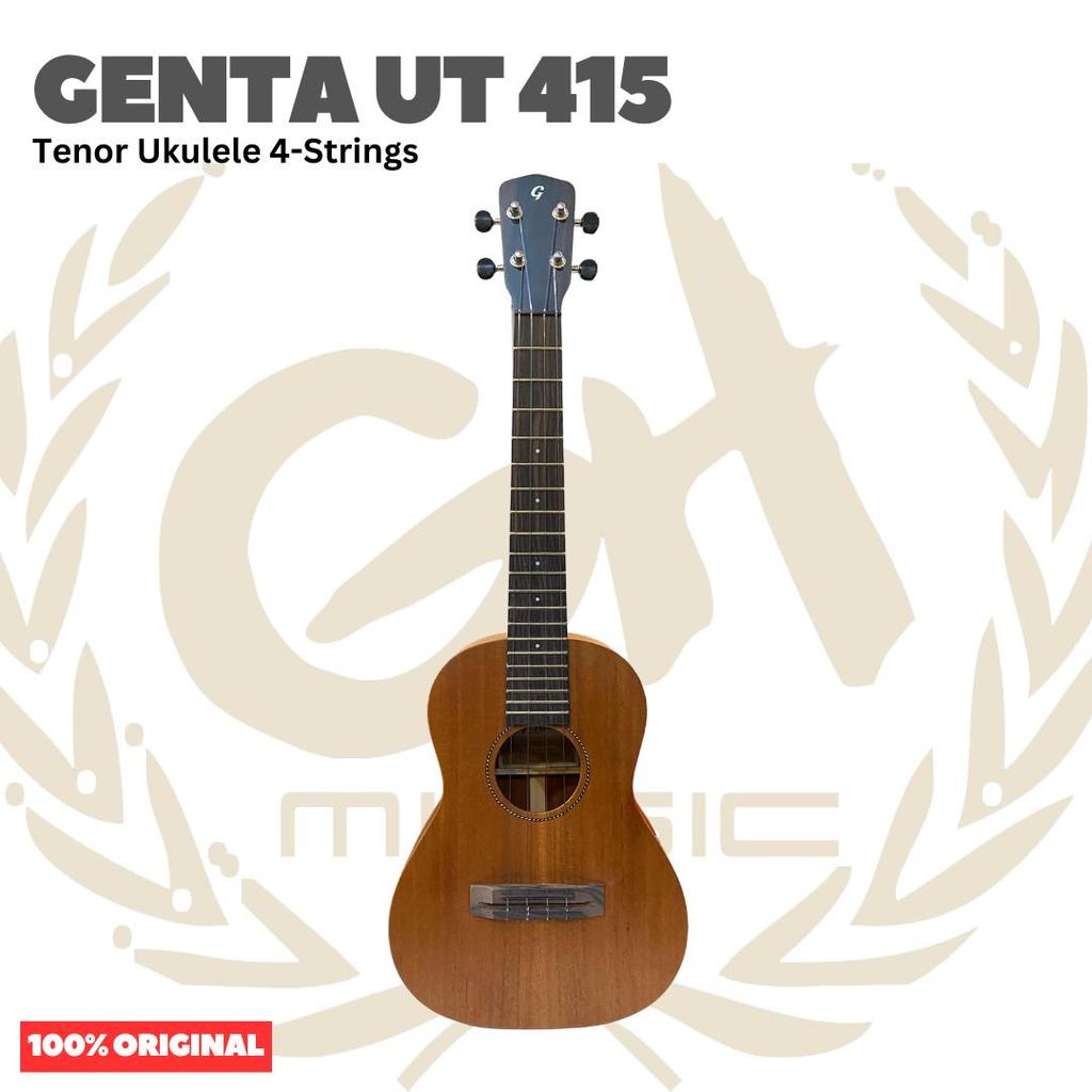 Genta UT 415 Tenor Ukulele 4-Strings - Ukulele Tenor 4 Senar Genta UT415 Original Asli