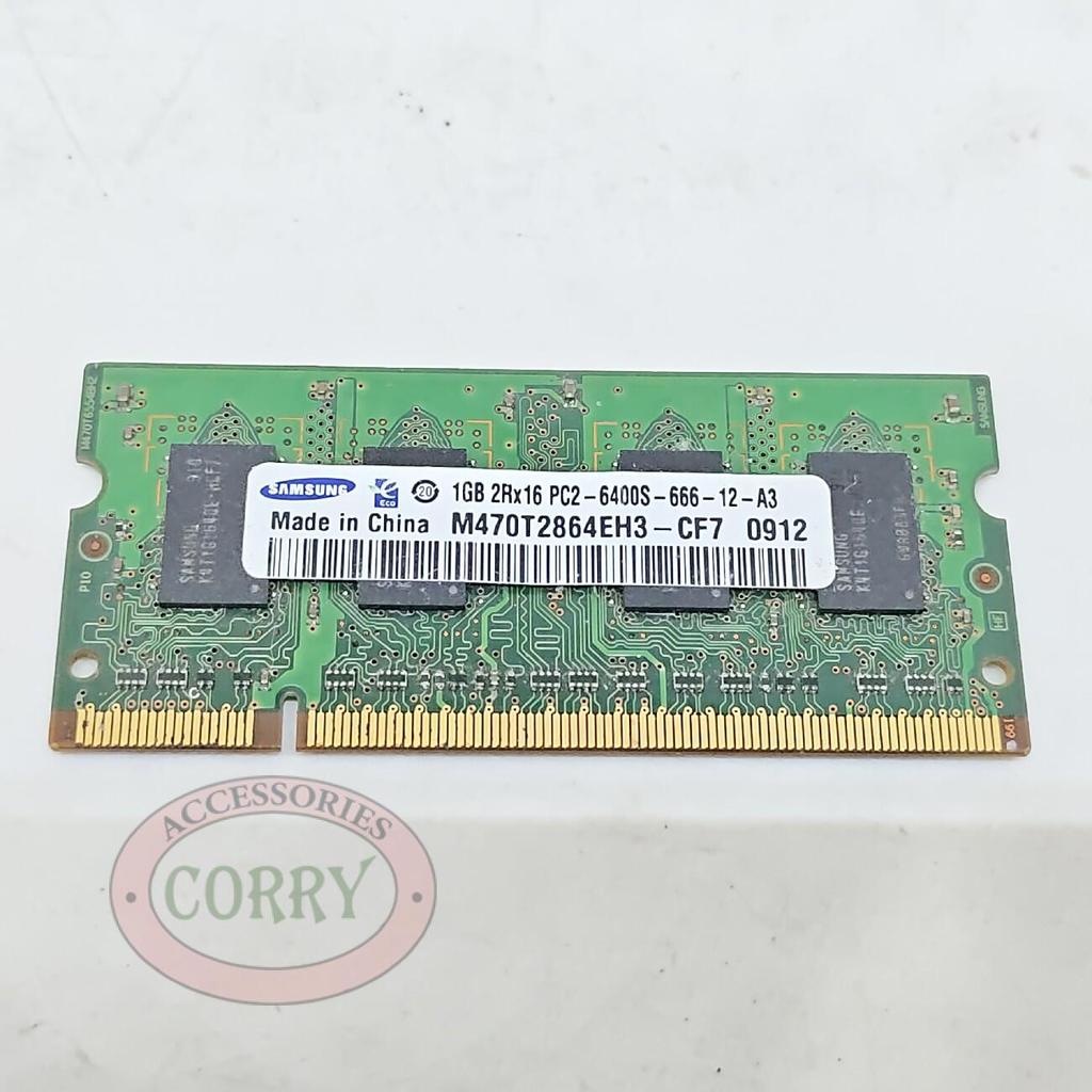 Memory RAM DDR3 1GB Laptop Short DIMM Samsung