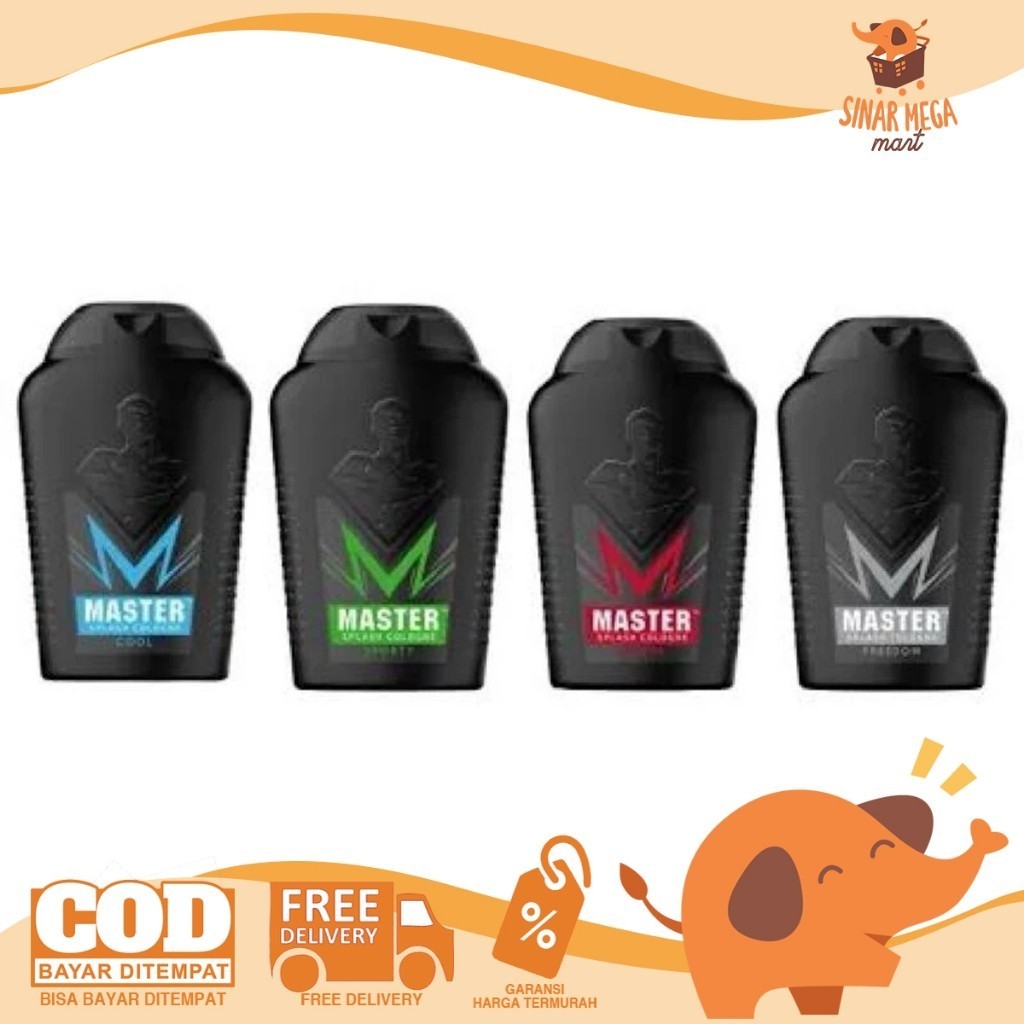 Master Splash Cologne 150ml - Parfum Pria